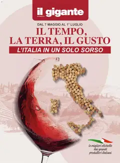 Anteprima dell'opuscolo Il Gigante volantino Vino dal negozio Il Gigante valido da 07/05/2026