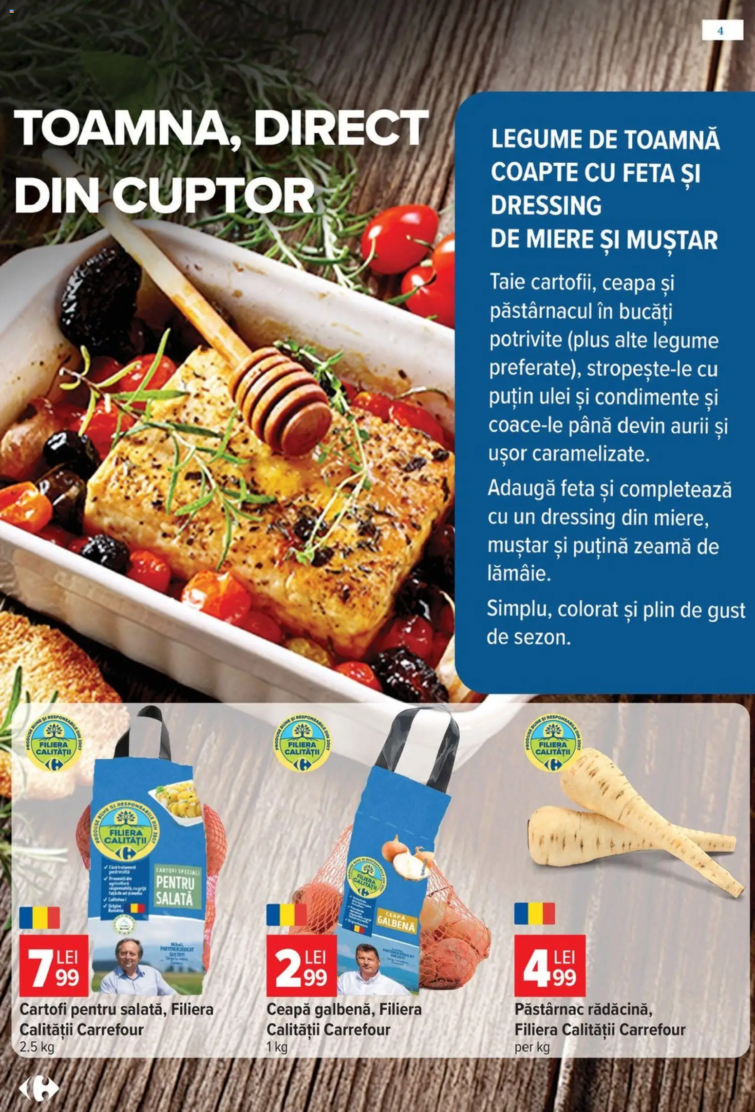 Previzualizarea de cataloage: Carrefour Carrefour Catalog Food Transition valabil de la 14.10.2026 - Ulei, Cuptor, Legume, Ceapă, Plus, Cartofi, Condimente, Muștar
