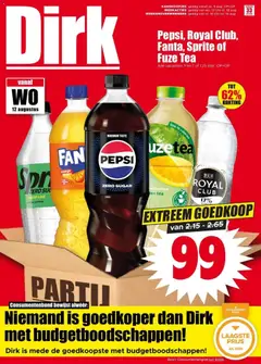 Voorbeeld van Dirk Folder / Publicité van winkel Dirk geldig vanaf 12/08/2026