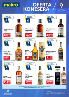 Pogląd gazetki "Makro gazetka - Konesera Wrzesień" ze sklepu Makro ważnej od 01.09.2026