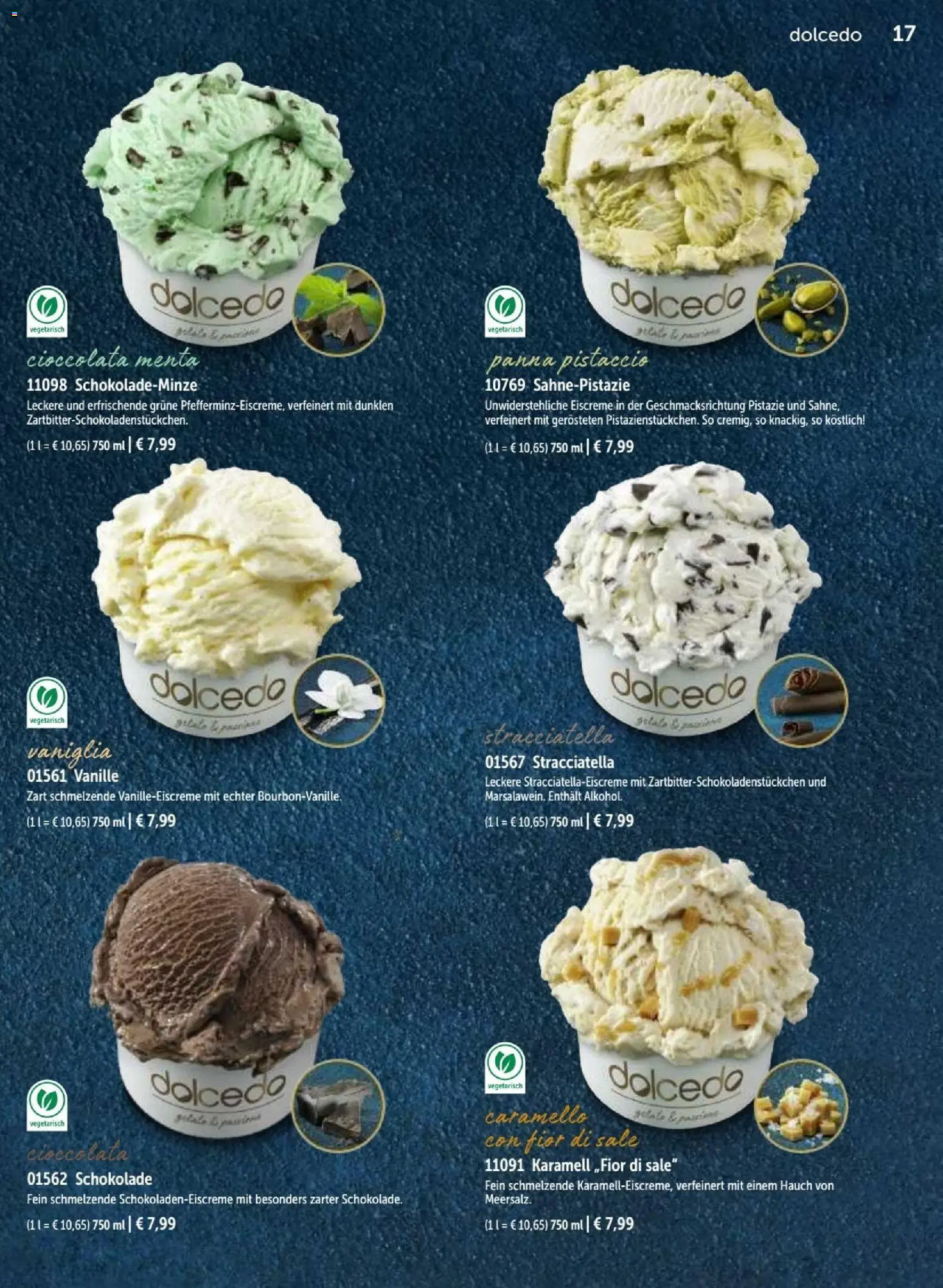 Vorschau von dem Prospekt des Geschäftes Bofrost, gültig ab dem 07.09.2026 - Schokolade, Vanille, Eiscreme