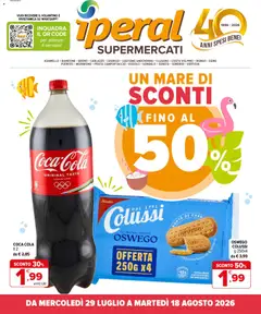 Anteprima dell'opuscolo Iperal volantino dal negozio Iperal valido da 29/07/2026