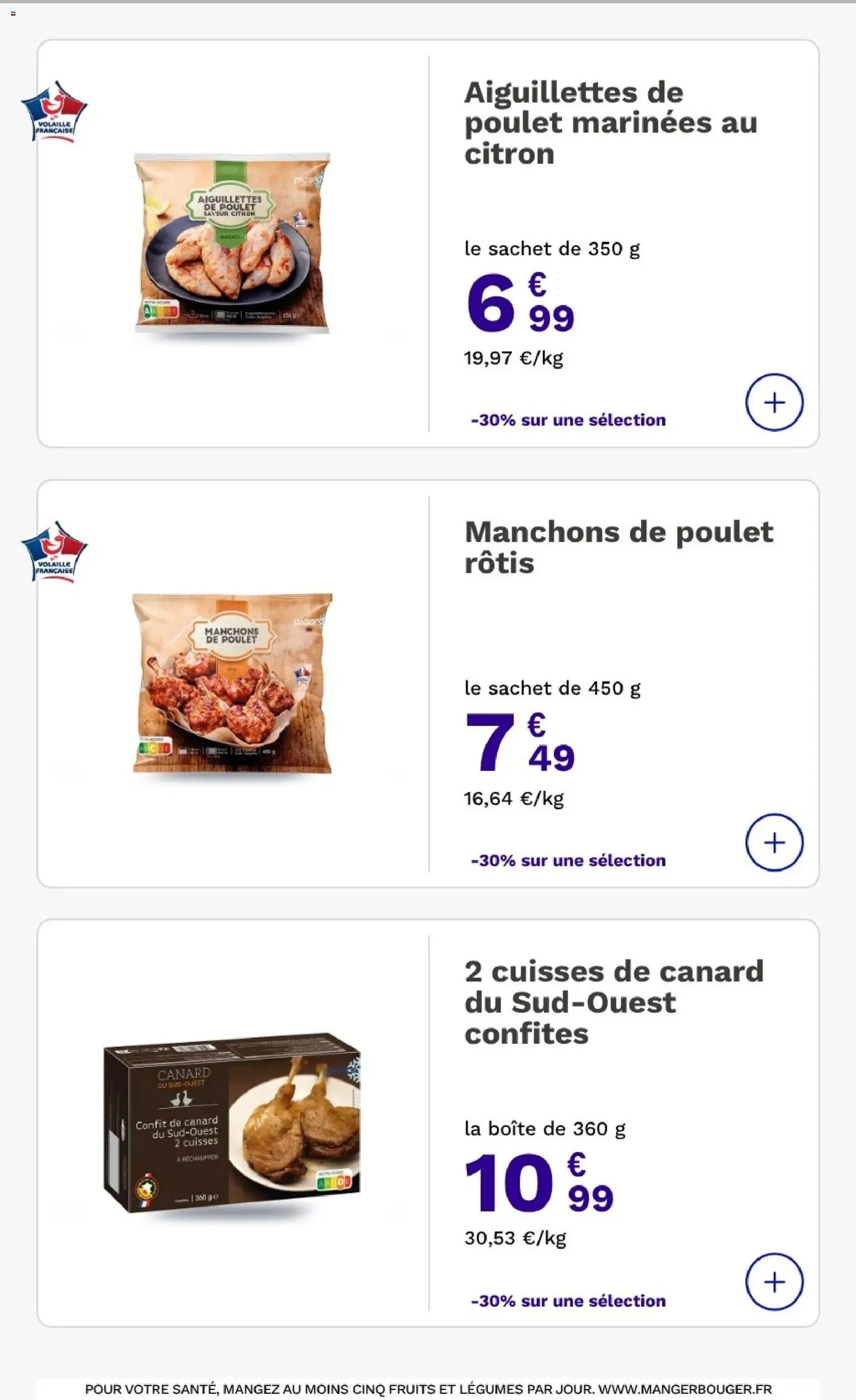 Prévisualisation de Picard catalogue du magasin Picard formulaire valide 31/08/2026 - Poulet, Fruits, Canard, Citron, Confit de canard, Aiguillettes de poulet, Volaille, Cuisses de canard