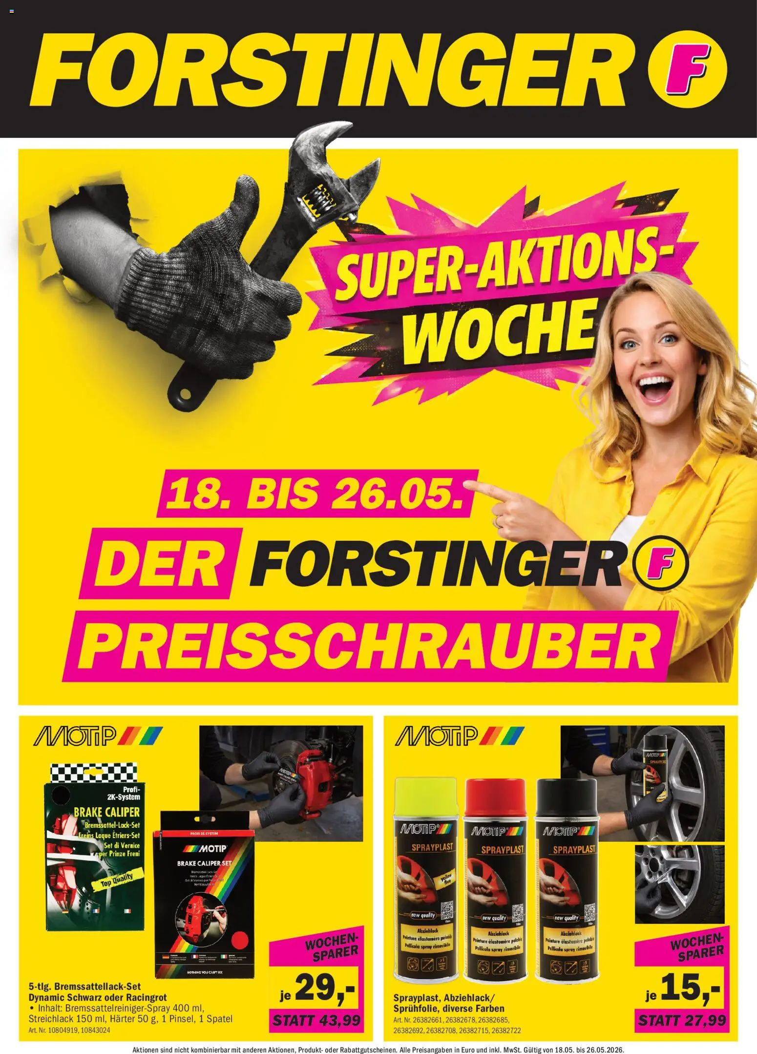 Vorschau der Angebote: Forstinger Forstinger Flugblatt gültig ab 18.05.2026