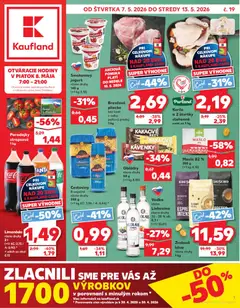 Náhľad Kaufland letáku platného od 07.05.2026