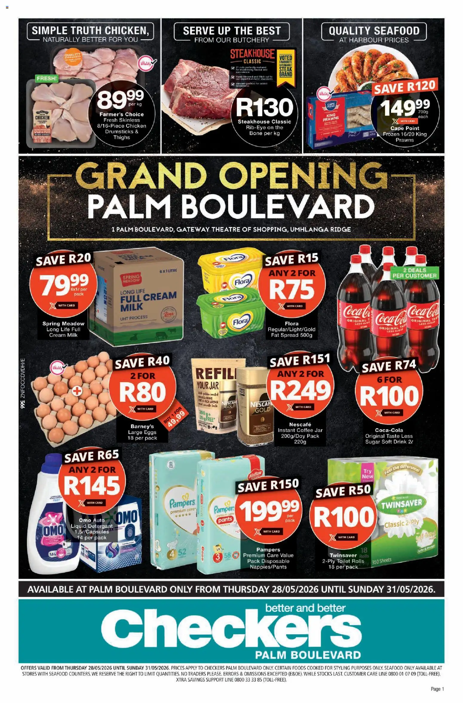 Preview of Checkers flyer valid from 28/05/2026