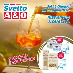 Anteprima dell'opuscolo A&O volantino Svelto dal negozio A&O valido da 18/06/2026