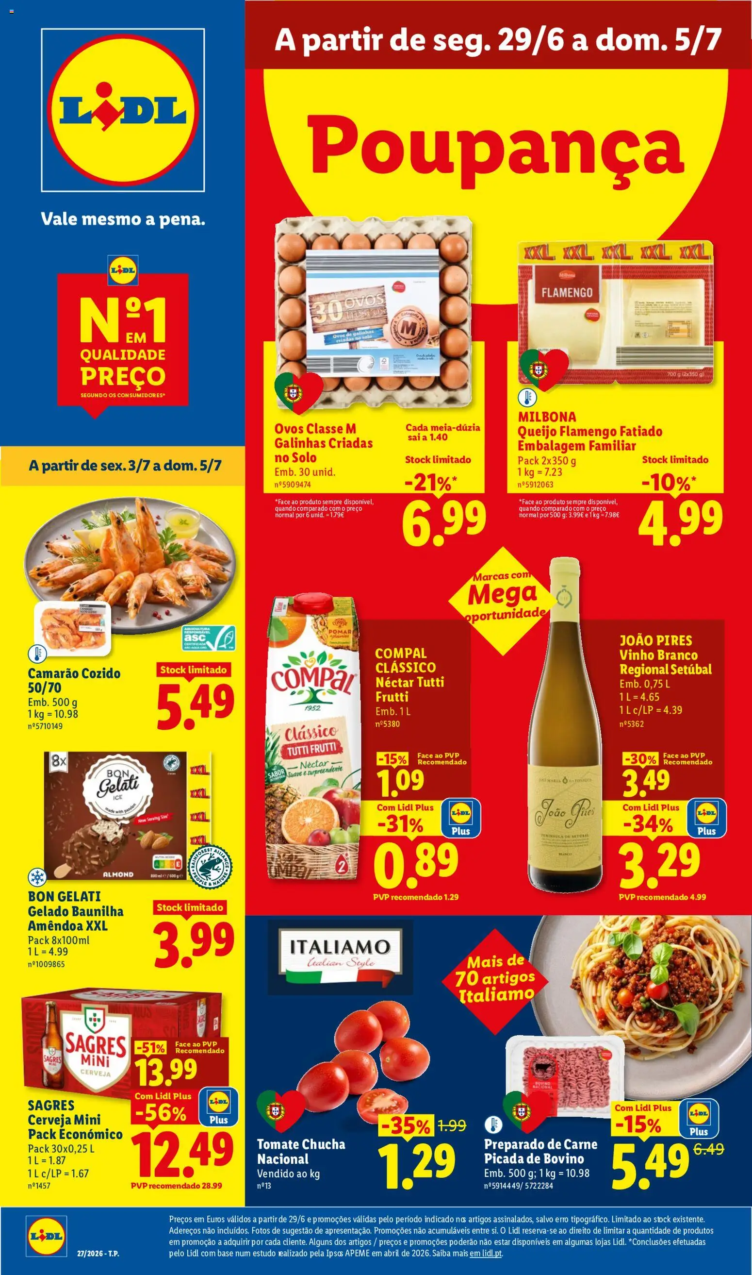 Pré-visualização do folheto da loja Lidl válida a partir de 29/06/2026
