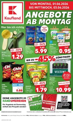 Vorschau von dem Prospekt des Geschäftes Kaufland, gültig ab dem 01.06.2026