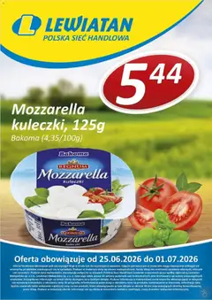 Pogląd gazetki "Lewiatan gazetka - W wielopakach taniej II" ze sklepu Lewiatan ważnej od 25.06.2026