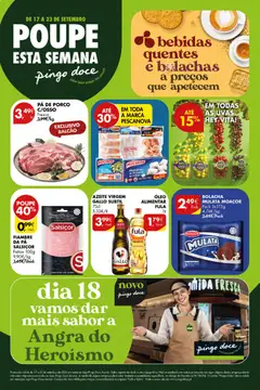 Pré-visualização do folheto da loja Pingo Doce válida a partir de 17/09/2026