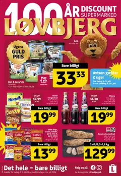 Eksempel på tilbudsavis Løvbjerg - Tilbudsavis uge 28 fra butik Løvbjerg gyldig fra 03/07/2026