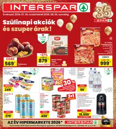 Interspar - Interspar akciós újság megtekintése, amely érvényes 2026.07.30.-től