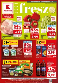 Pogląd gazetki "Kaufland gazetka" ze sklepu Kaufland ważnej od 27.08.2026