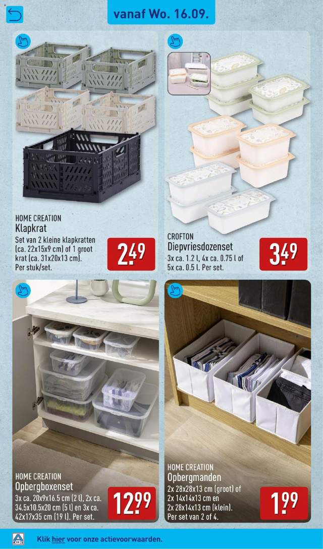 Nieuwe Aldi folder vanaf 14-09