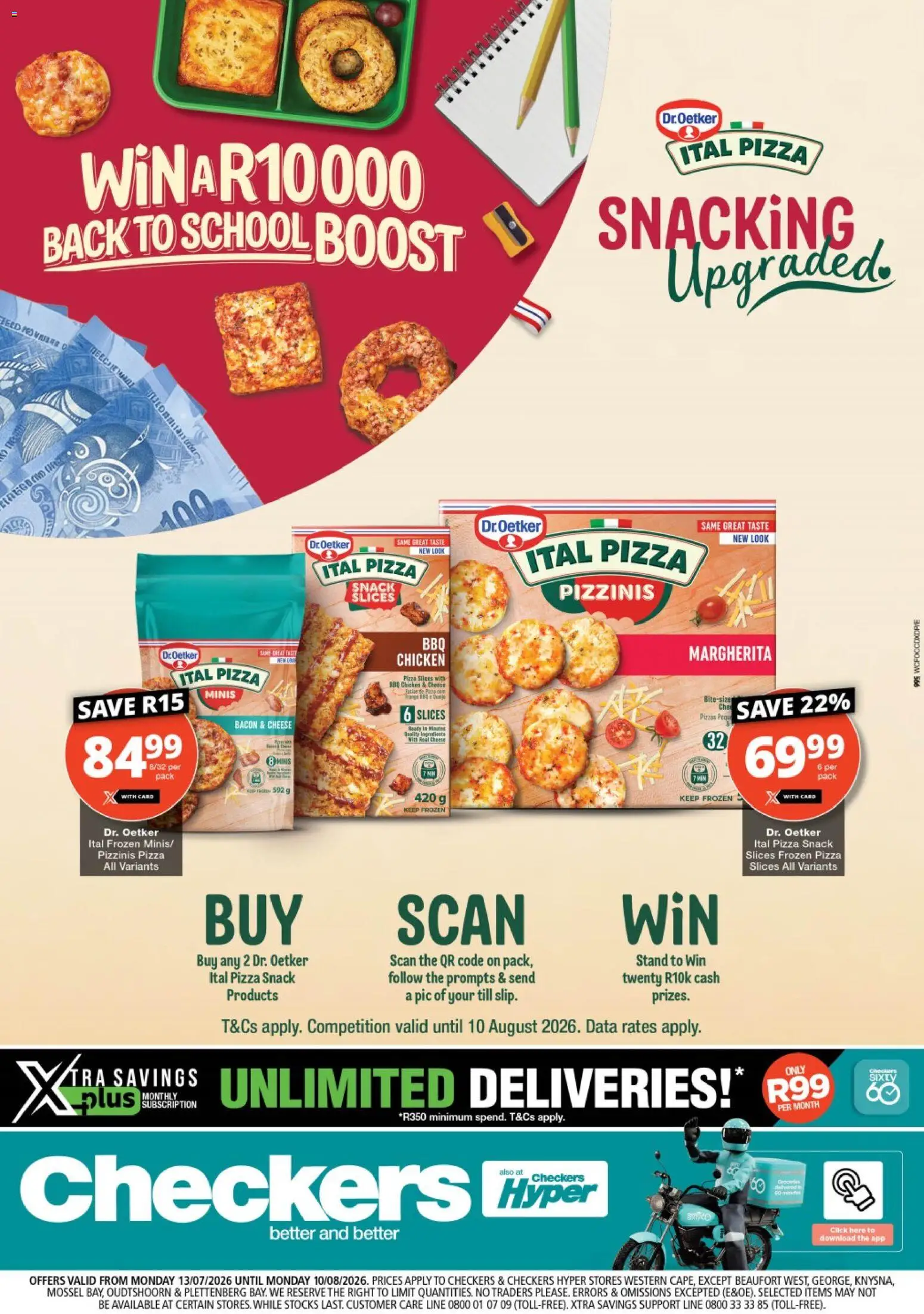 Preview of Checkers flyer valid from 13/07/2026