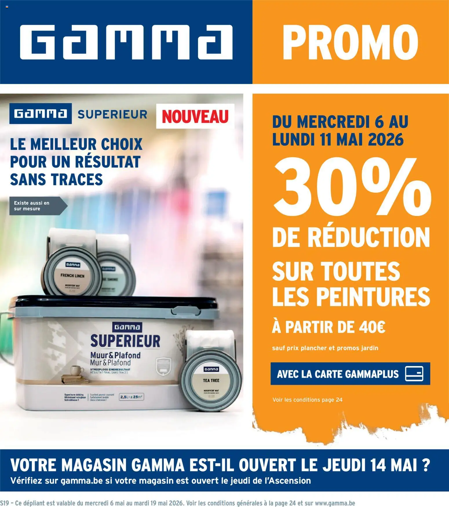 Voorbeeld van GAMMA Publicité van winkel GAMMA geldig vanaf 06/05/2026