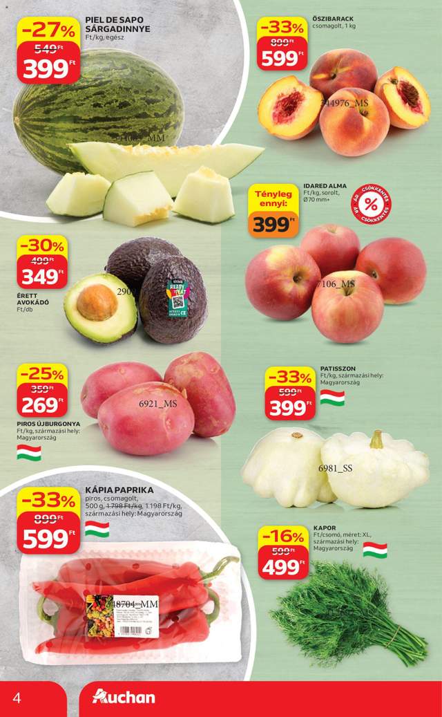 Új Auchan akciós újság 08.13.
