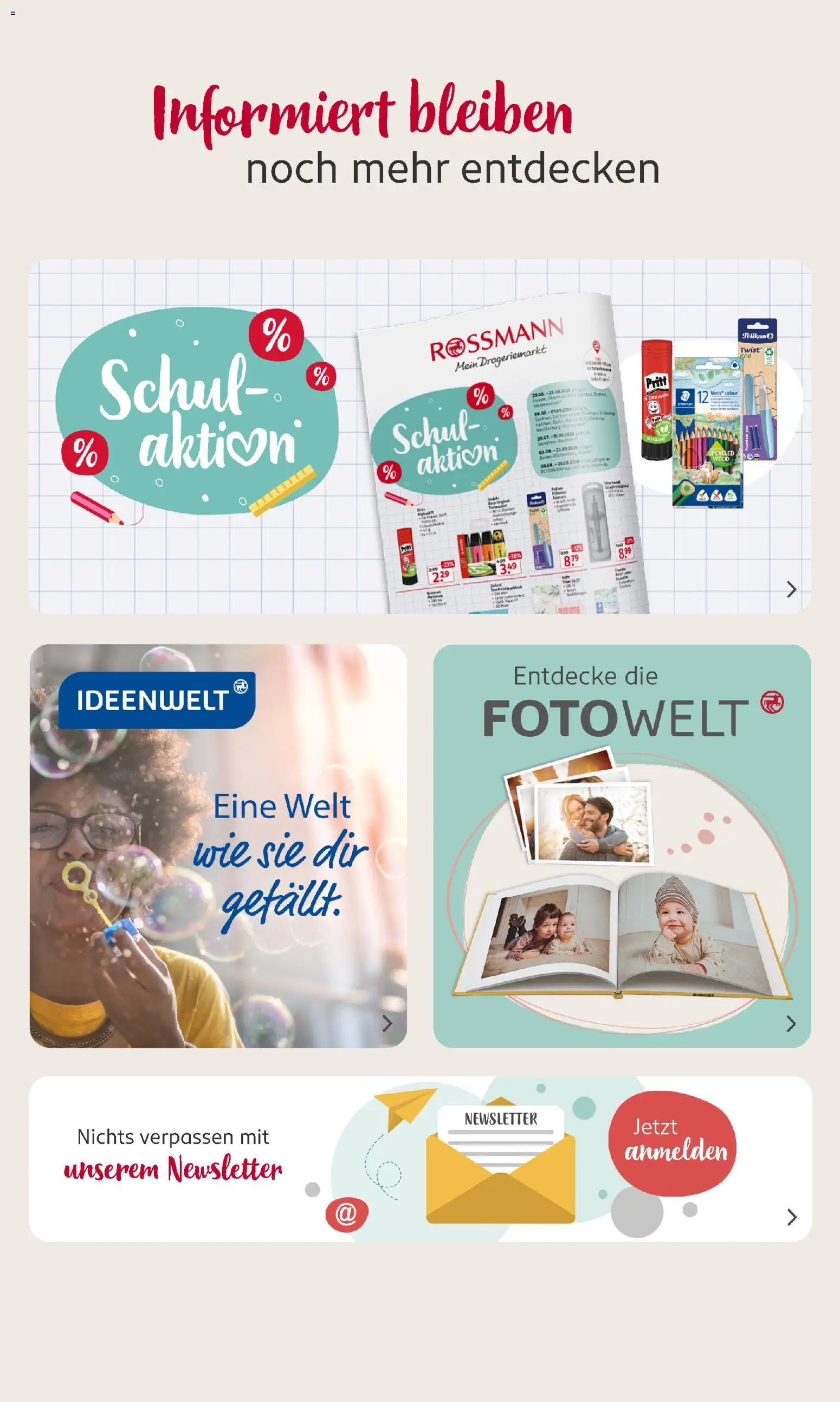 Vorschau von dem Prospekt des Geschäftes Rossmann, gültig ab dem 31.08.2026