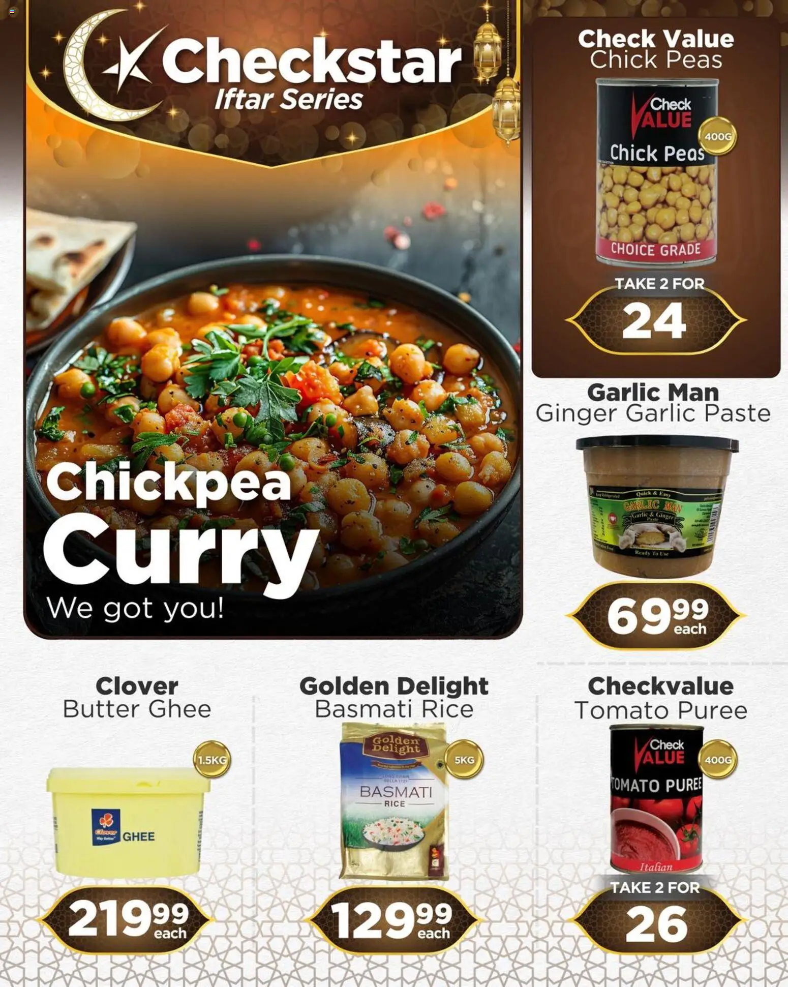 Check Star Chickpea Curry Specials from from Wednesday 04/03/2026