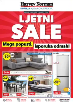 Pregled letka Harvey Norman Katalog trgovine Harvey Norman vrijedi od 02.07.2026