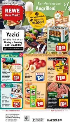 Vorschau von dem Prospekt des Geschäftes Rewe, gültig ab dem 13.07.2026