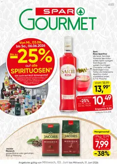 Vorschau der Angebote: SPAR Gourmet SPAR Gourmet Flugblatt gültig ab 03.06.2026
