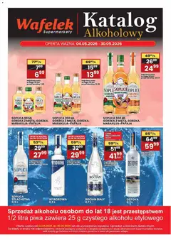 Pogląd gazetki "Wafelek gazetka alkoholowa" ze sklepu Wafelek ważnej od 04.05.2026
