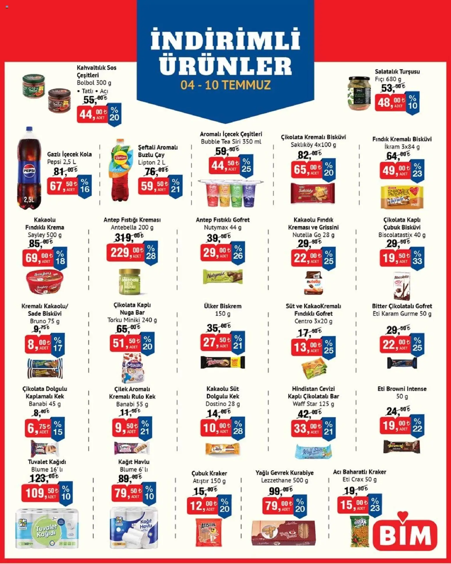 BİM BİM Katalog 04.07.2026 - Broşürünün önizlemesi