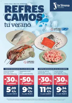 Vista previa del folleto de la tienda La Sirena válido desde el 13/08/2026 