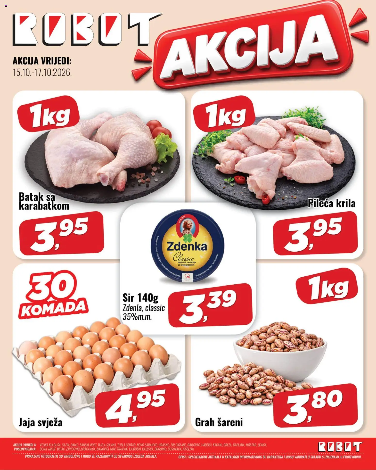 Pregled letka Robot vikend akcija trgovine Robot vrijedi od 15.10.2026
