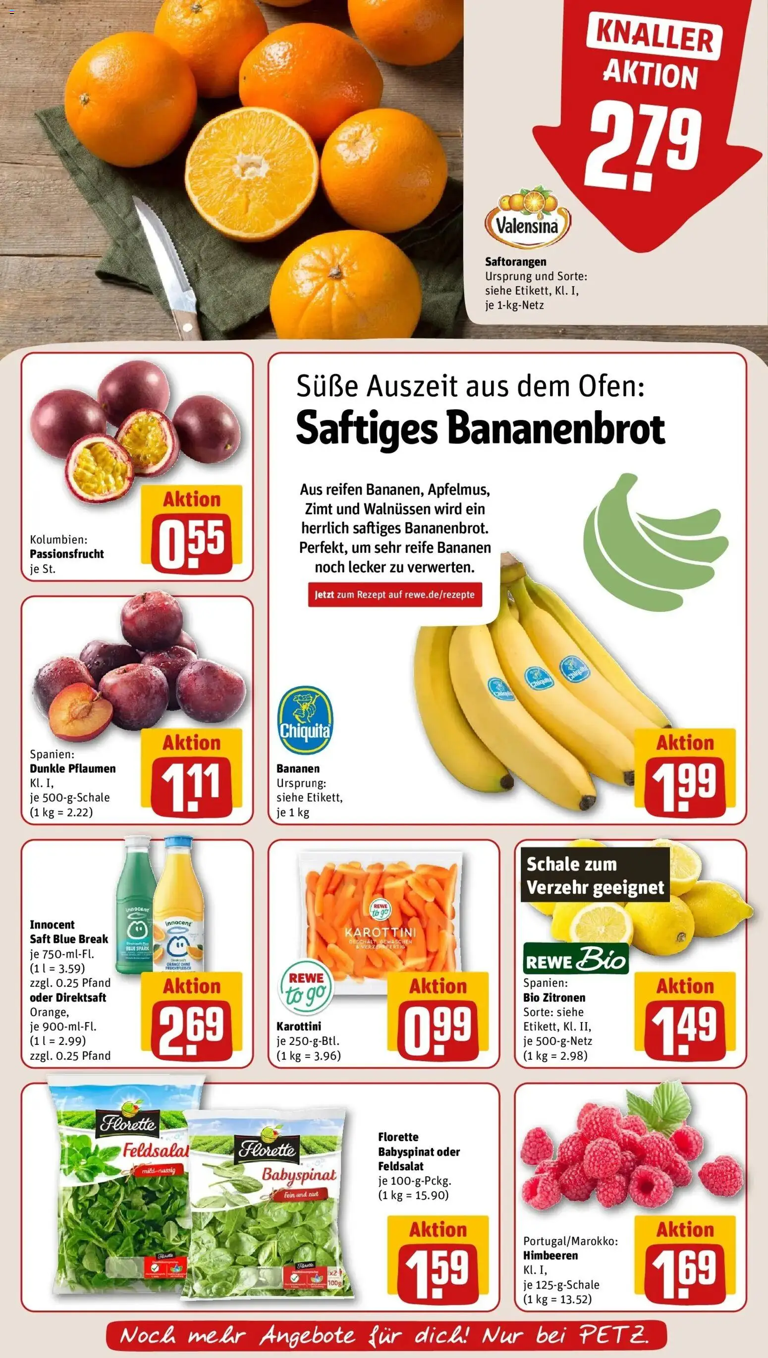 Vorschau von dem Prospekt des Geschäftes Rewe, gültig ab dem 12.10.2026