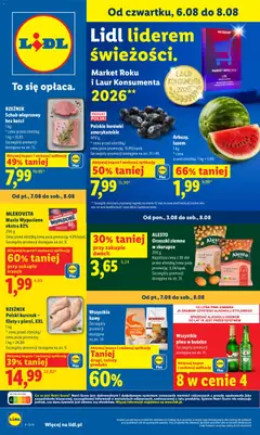 Náhled nabídky: Lidl Polsko Lidl Polsko leták platný od 06.08.2026