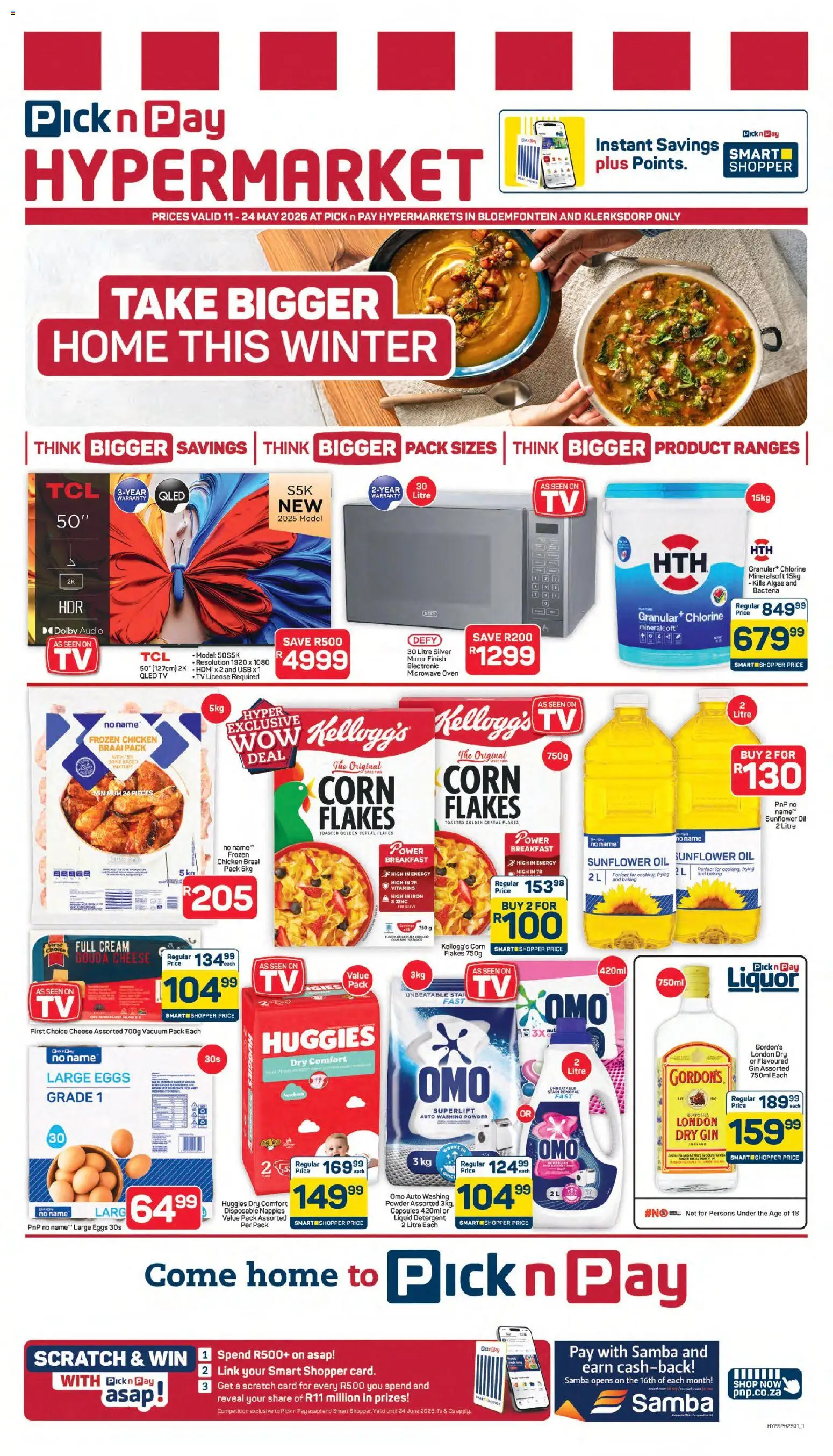 Preview of Pick n Pay flyer valid from 11/05/2026