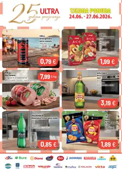 Pregled letka Ultra Gros Katalog trgovine Ultra Gros vrijedi od 24.06.2026