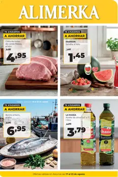 Vista previa del folleto de la tienda Alimerka válido desde el 17/08/2026 