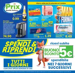 Anteprima dell'opuscolo Prix volantino Milano dal negozio Prix valido da 25/09/2026