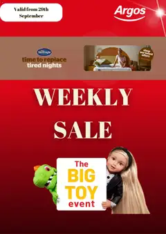 Preview of Argos Argos catalogue valid from 29/09/2026