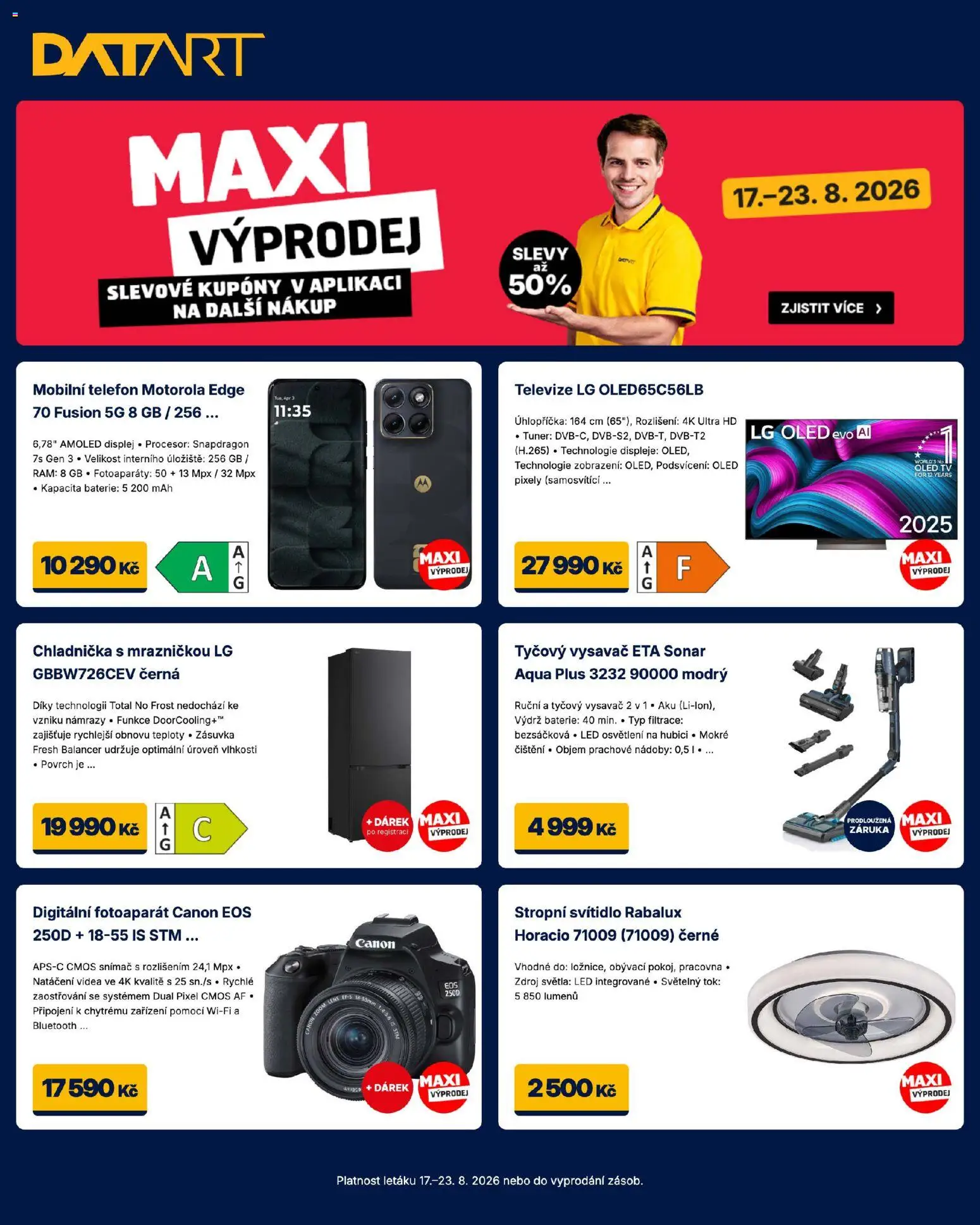 Náhled nabídky: Datart Datart leták platný od 17.08.2026