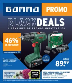 Voorbeeld van GAMMA Publicité van winkel GAMMA geldig vanaf 21/10/2026