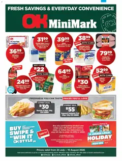 Preview of OK Foods flyer valid from 24/07/2026