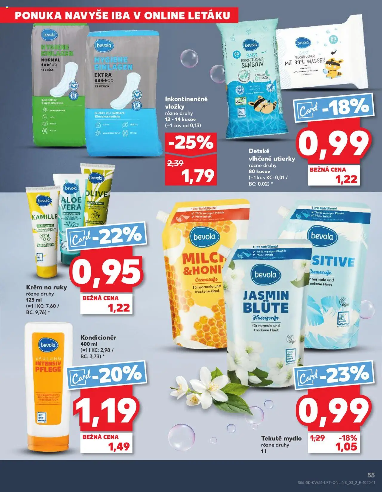 Náhľad Kaufland letáku platného od 04.09.2025 - Mydlo, Krém, Krém na ruky, Kondicionér