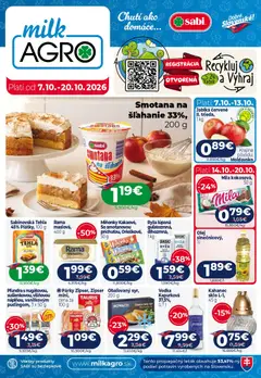 Náhľad Milk Agro letáku platného od 07.10.2026