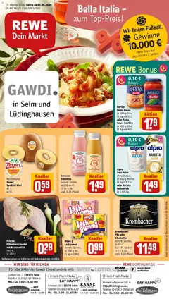 Vorschau von dem Prospekt des Geschäftes Rewe, gültig ab dem 01.06.2026