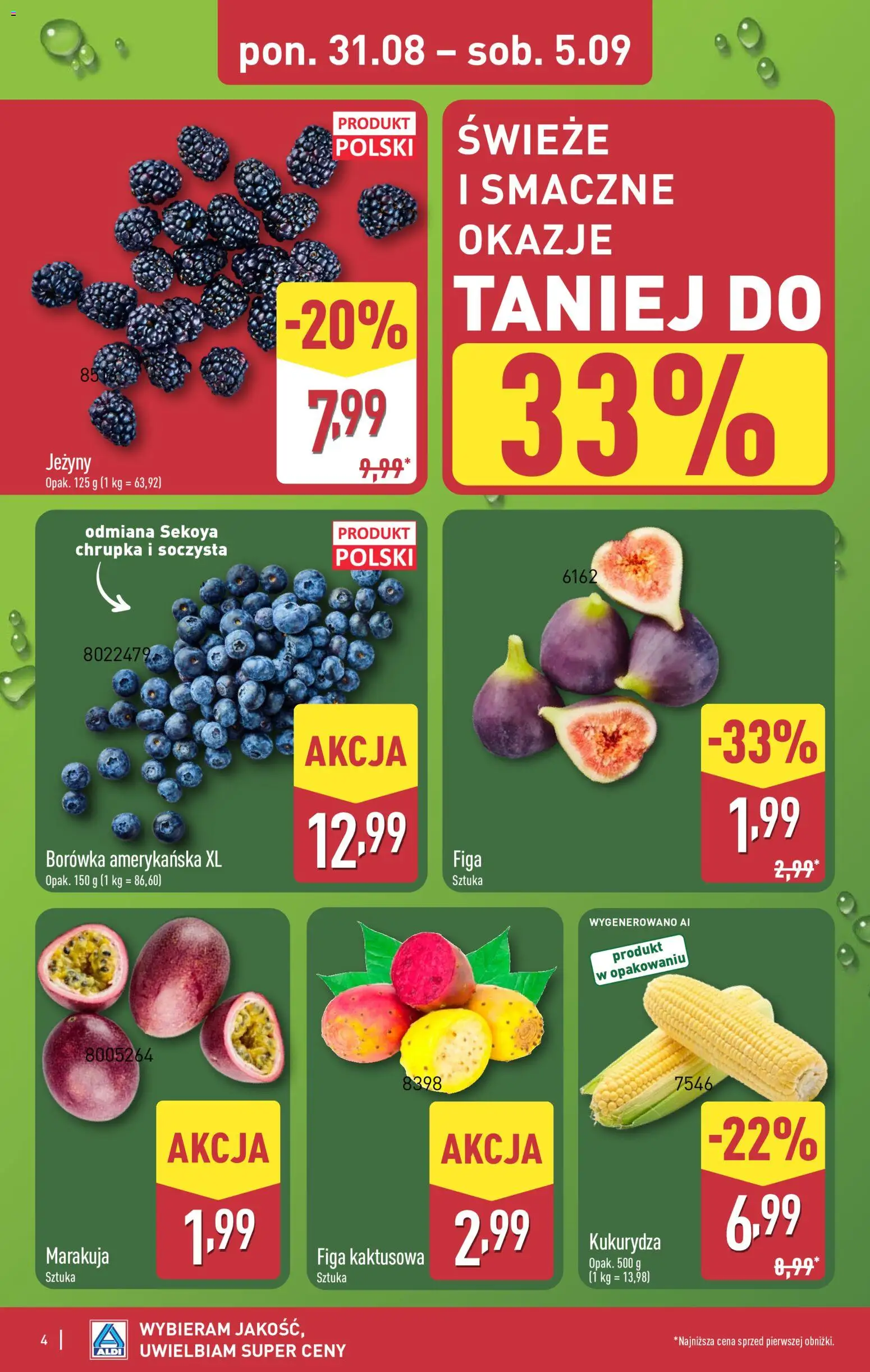 Pogląd gazetki "Aldi gazetka" ze sklepu Aldi ważnej od 31.08.2026