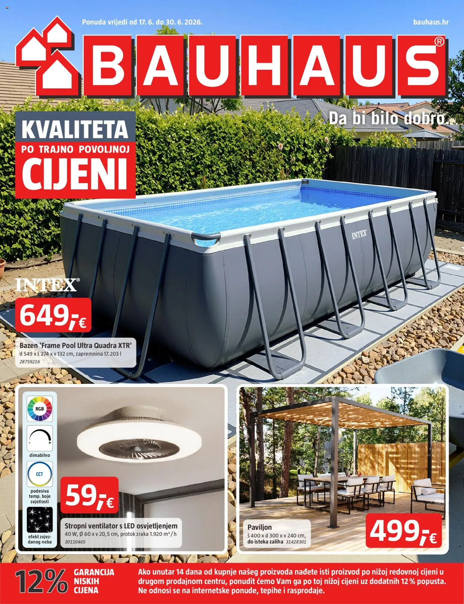 Pregled letka Bauhaus Katalog trgovine Bauhaus vrijedi od 17.06.2026