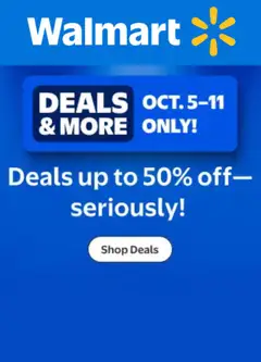 Preview of Walmart weekly ads valid from 10/05/2026