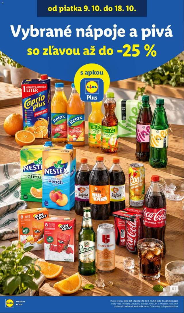 Nový Lidl leták od 12.10.