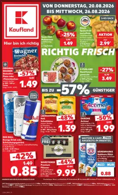 Voorbeeld van Kaufland DE -DE Folder van winkel Kaufland DE geldig vanaf 20-08-2026