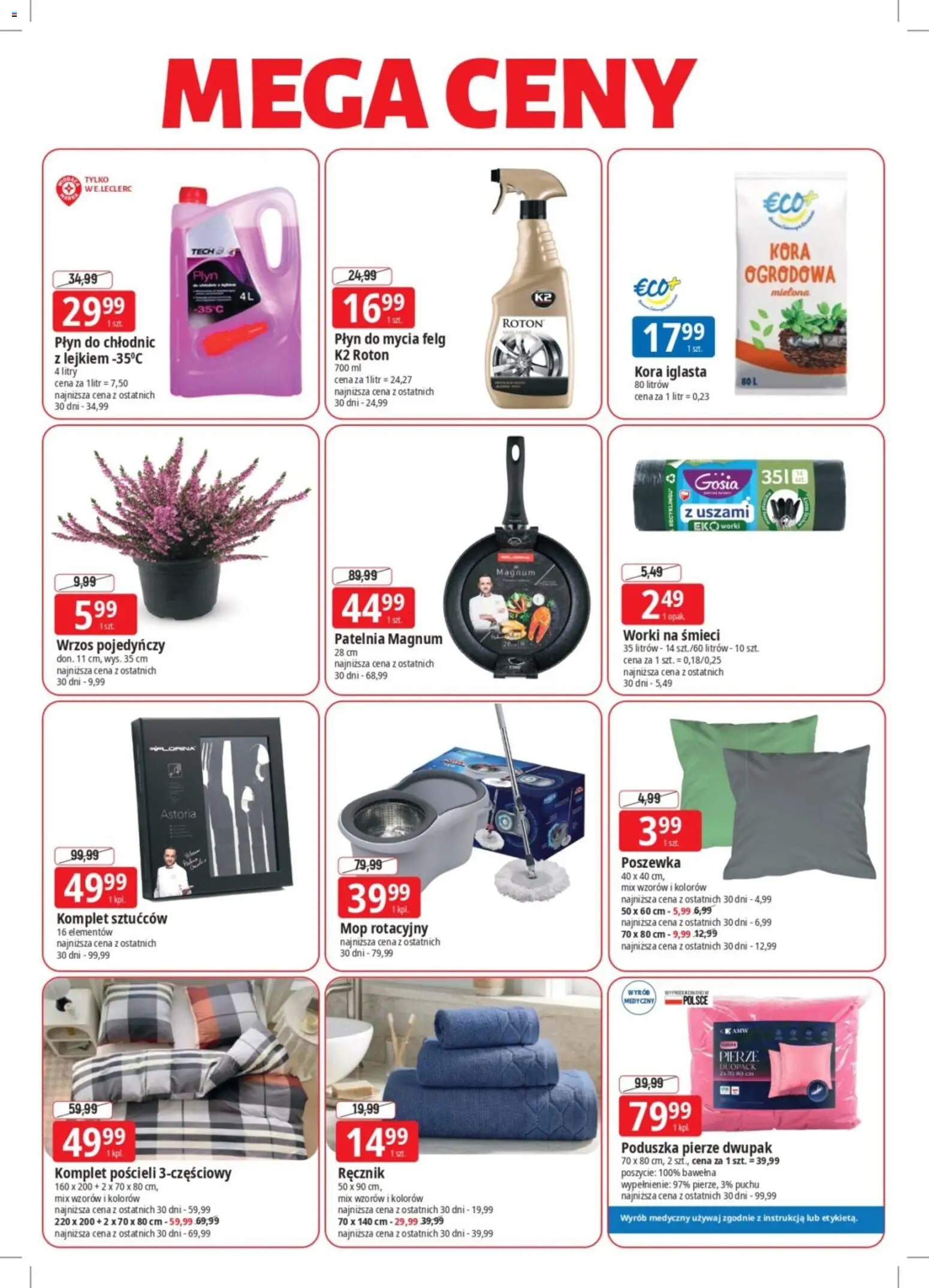 Pogląd gazetki "E.Leclerc gazetka - Mega ceny" ze sklepu E.Leclerc ważnej od 21.09.2026